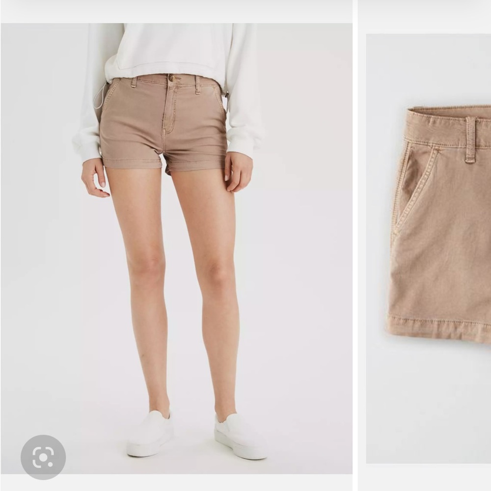 American Eagle Shortie Khakis Shorts